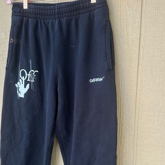 Off-White Kids Black Joggers - Picture 5 of 13